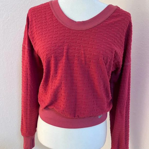 Nike Therma-FIT Loose Element Reversible Women Running Top Long Sleeve XS - Picture 8 of 10